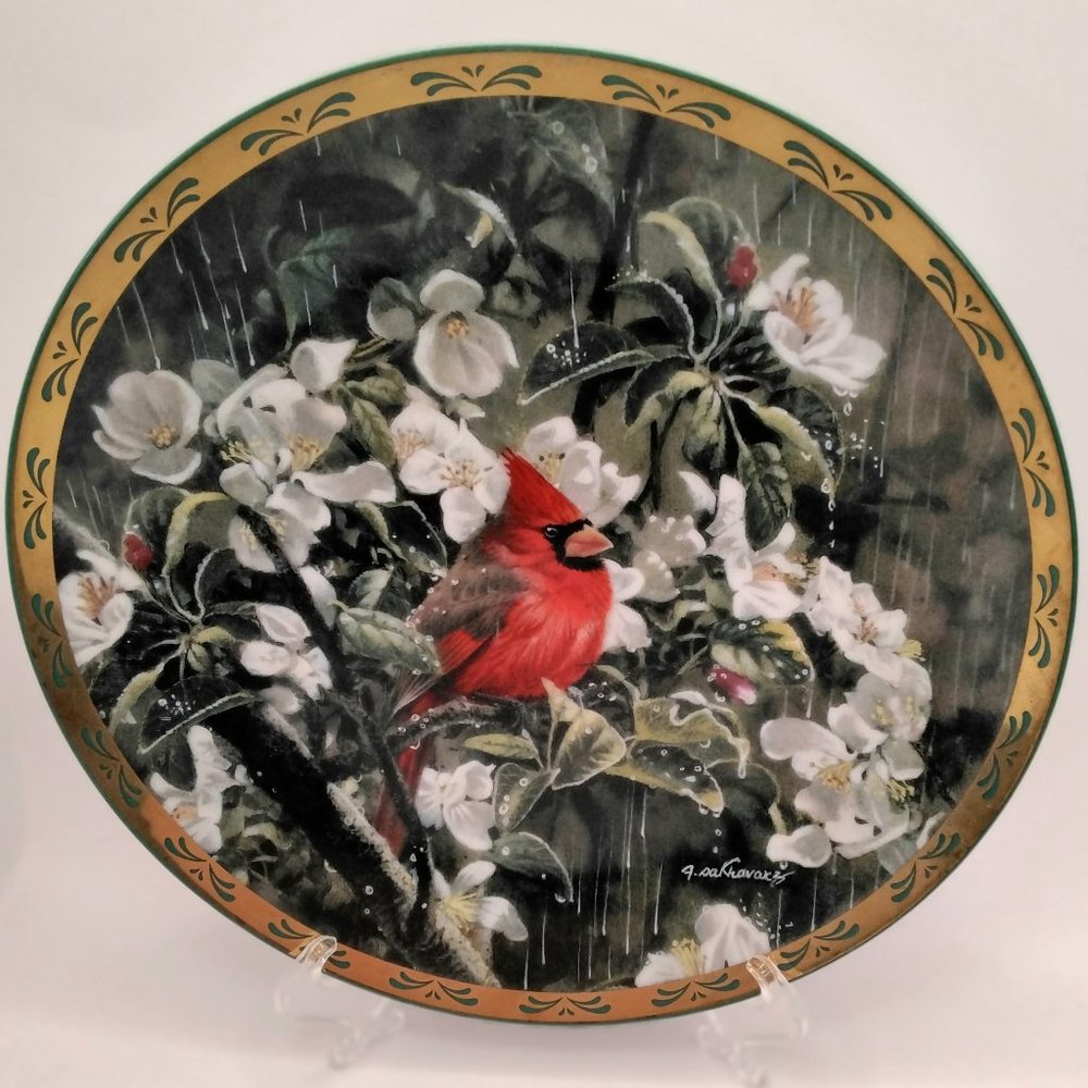 Early Morning Rain Plate One in Melodies in the Mist by Alan Sakhavarz 1993